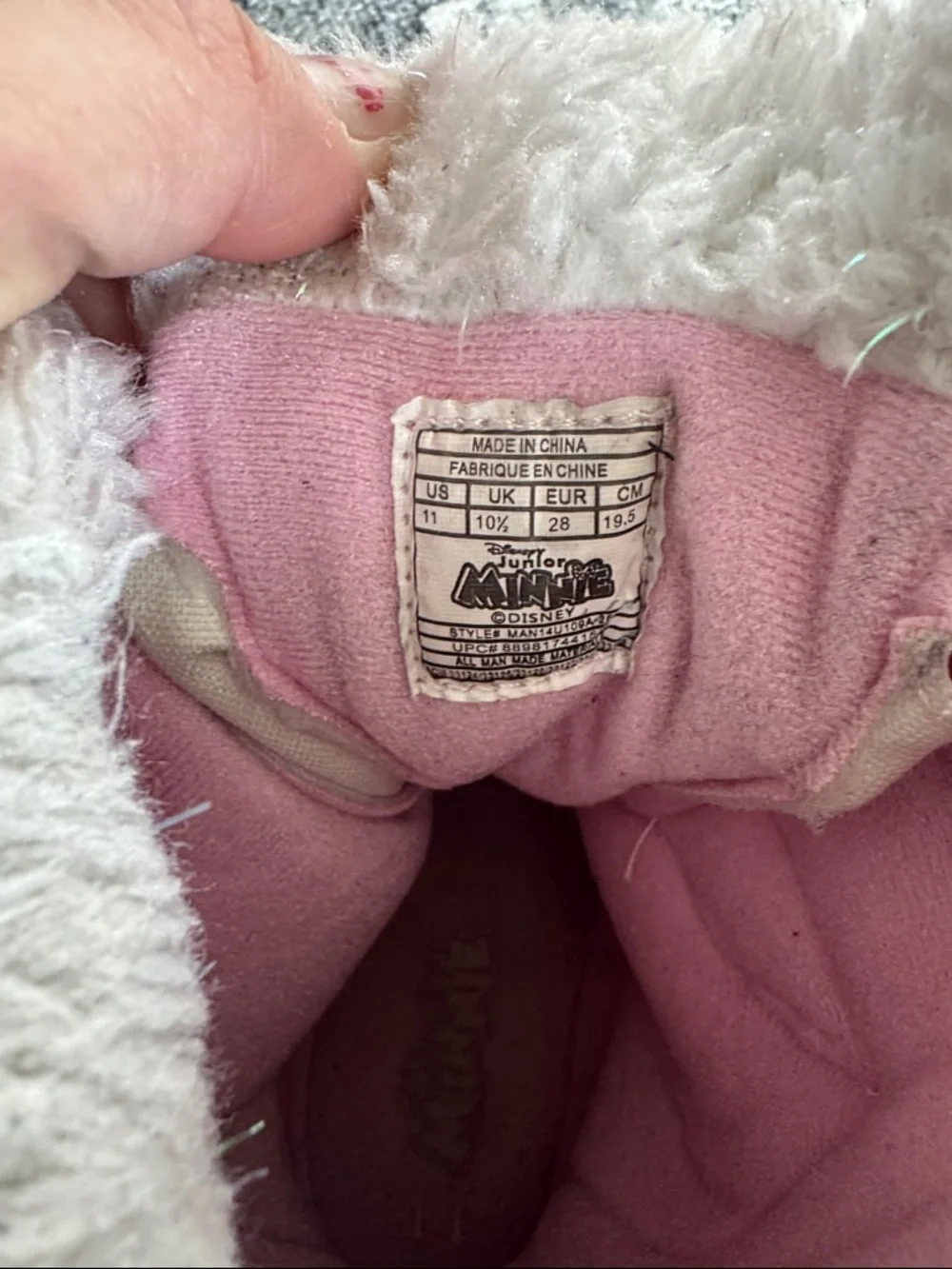 Minnie Mouse Toddler Snow Boots